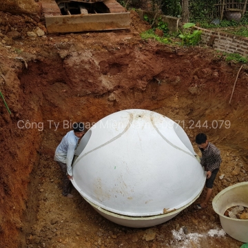 Hầm bể Biogas Composite