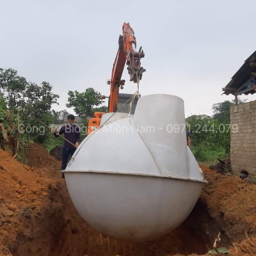 Hầm bể biogas composite Miền Nam
